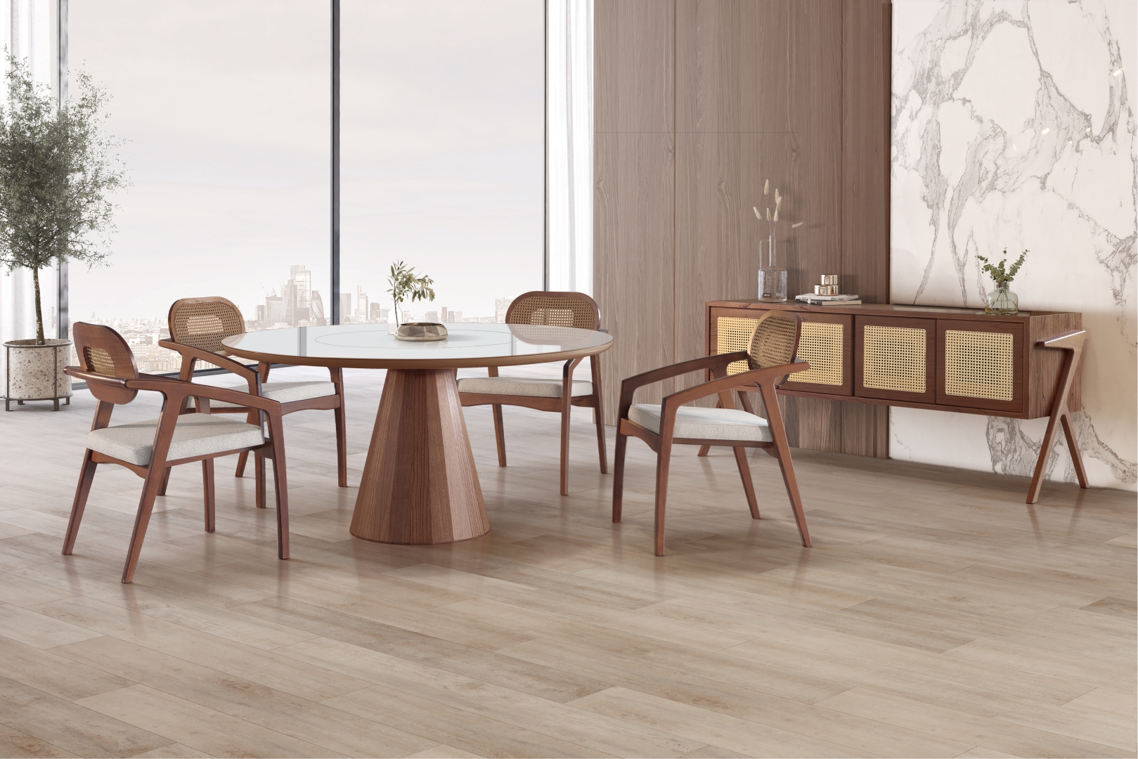 Mesa Ravena Cad maya e Buffet Zara NOGUEIRA